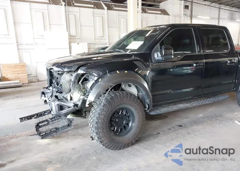 2017 Ford F-150 Raptor из США, поврежденный, VIN 1FTFW1RG1HFA37114